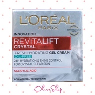 OliveShop  Loreal Revitalift Crystal Hydrating Gel Cream 50ml 15ml