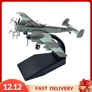 Gispark 1:100ของเล่นชุดโมเดลเครื่องบินเครื่องบินรบ BF110โมเดลโลหะสำหรับบาร์ออฟฟิศคาเฟ่ของตกแต่งโต๊ะก