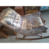 Kerusi goyang jati mewah