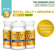 [Bundle of 3] SUNTORY Royal Jelly + Sesamin E [EXP 20-MAY-25]