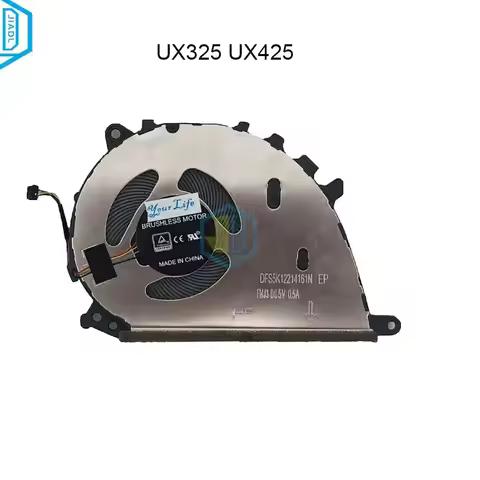 Laptop PC Parts Notebook CPU Cooler Cooling Fans For ASUS Zenbook 13 UX325 UM325S 14 UX425 UM425 13N