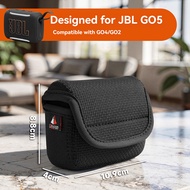 Speaker Storage Bag Embossed Neoprene Protective Case Waist-Worn Carry Bag Accessories for JBL GO5/G
