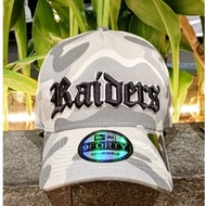 New 9fifty A-Frame grey raiders era baseball cap latest model for men and women