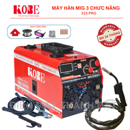 Máy hàn mig không cần khí KOBE 315PRO 3 chức năng sử dụng cho gia đình và thợ hàn bán chuyên