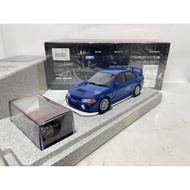 Motorhelix 1/18 Mitsubishi Lancer EVO4 Fourth Generation Blue Original Package Brand New Product Pho