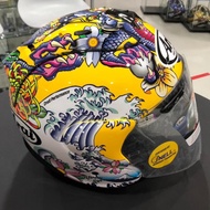 ORIGINAL ARAI RAM4 ORIENTAL YELLOW LTD EDITION [BIKE WORLD OLD KLANG ROAD]