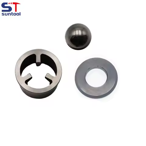 Suntool Inlet KIT Ball Seat Carbide Ball Cage Pump Parts 198505 240918 107167 for Airless Paint Spra