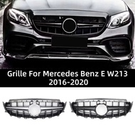Front Grille Inlet Grill Body Kit Tuning Accessories For Mercedes Benz E class W213 C238 2016-2020 E