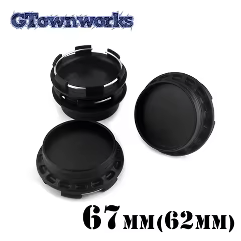4 pcs OD 67mm/2.64 ID 62mm/2.44in Wheel Center Cap For M-777 C-307 -1 CAP 655 LG1309-79 XXR MS-CAP-T
