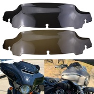 5" Motorcycle Wave Fairing Windshield Windscreen Cover For Harley Touring Electra Glide Street Tri G