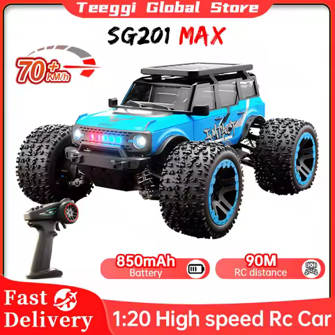 ZLL SG201 MAX/PRO 1:20 High Speed Drift Racing 70KM/H Or 50KM/H Brushless Motor 4WD RC Car Off Road 