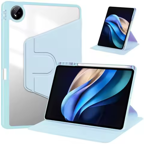 360 Rotating Acrylic Cover for Vivo Pad 5 Pro 13 Inch 2025 PA2573 Case with Pencil Holder for Vivo P
