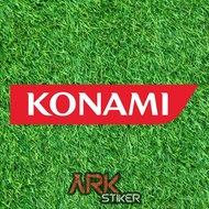 Konami Logo Sticker Printing