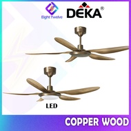 DEKA 46" 56" 5 Blades LED DC Motor | SIRIM | Remote Control Ceiling Fan Kipas Siling  KRONOS F5DC PR
