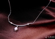 默默小姐-微笑珍珠項鍊