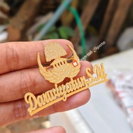 Custom Name Brooch Code BJ00