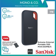 SanDisk External SSD 1TB / 2TB / 500GB / 250GB Extreme E60 Portable SSD Hard Disk 550MB/s IP55 USB 3