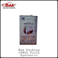 FK Fukuoka Fully Sythetic Engine oil 5W30 5W40 10W40 4 litre Free Gift Wiper Cleaner ( 5W-30 5W-40 1