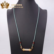 Amulet Chain Thailand Amulet Pendant Rope Talisman Rope Green Black Hand-woven Amulet Rope 25.11.22