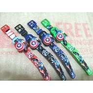 AVENGERS KIDS CARTOON LCD WATCH