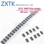CHIP IC 20PCS 2512 SMD chip resistor 1% ohm 100R - 910R 110R 120R 130R 150R 160R 180R 200R 220R 240R