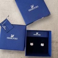 Swarovski Hello Kitty 耳環