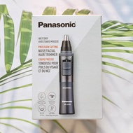พานาโซนิค เครื่องตัดแต่งขนจมูก ขนหู และขนบนใบหน้า Nose &amp; Facial Hair Trimmer, Wet Dry Hypoallergenic Dual Edge Blade (Panasonic®) #ER-GN30-H