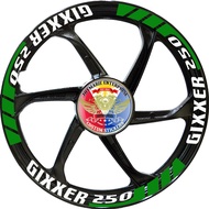 SUZUKI GIXXER 250 NEW DECAL MAG STICKER GOOD FOR 2 MAGS