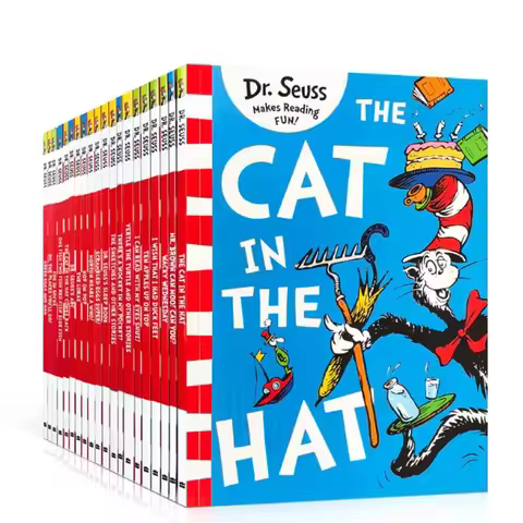 20 Books/Set A Classic Case of Dr. Seuss Makes Reading Fun Interesting English Picture Story Book Ki
