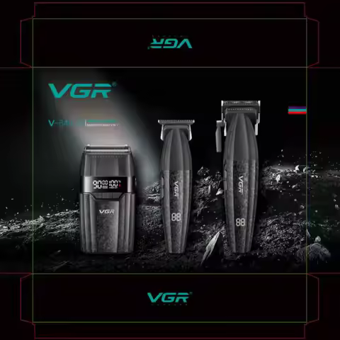 VGR Hair Clipper Professional 9000RPM Hair Cutting Machine Face Shaver Reciprocating Beard Trimmer H