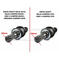Drive Shaft - Proton Waja Gen 2 Persona ( 4G18 / Basic Campro / Campro CPS / Campro IAFM )