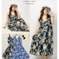 •ECLAIRE• 081 LEAF MOTIF DRESS