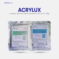 Medtradent - Dental Powder Acrylux Denture Base Polymers HC & SC 100g