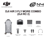 【NEW LAUNCH】DJI Air 3 | Camera Drone | Medium Tele & Wide-Angle Dual Primary Cameras | 46-Min Max Fl