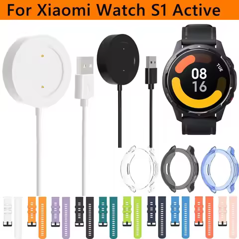 For Xiaomi Watch S1 Active Smartwatch Charger Replacement Charger Charging Cable 100cm USB Charging 