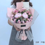 Simulation Transaction Car Award Birthday Graduation Fake Flower Bouquet Holding Flowers Valentine's