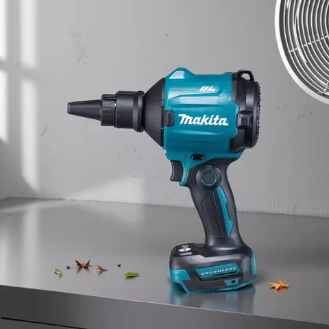 18V Makita DAS180Z Brushless Cordless Air Blower - Li-Ion Rechargeable Dust Blower Genuine LXT Serie
