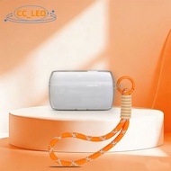 for Jabra Elite 3 Case Cute Lanyard Jabra Elite 4 Clear Soft Case Suitable for Jabra Elite 2 Shockpr