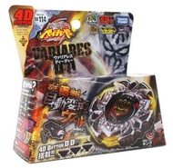 Beyblades #BB114 JAPANESE Metal Fusion Starter Set Beyblade Starter L/R 4D