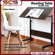 Incline Adjustable Laptop Table / Computer Table / Reading Table with Handphone / Table Slot (Width: