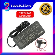 Asus 19V 6.32A (5.5*2.5MM) G551 GL552V GL552 N551Z N551J N550J N53 N53S N53SJ GL553V FX504 Adapter