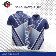 SSLG Full Sublimation Unisex Polo Shirt【FREE custom name】