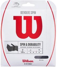 【MST商城】Wilson Revolve Spin 網球線 黑/綠 (單包 / 12.2m)