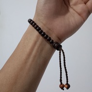 Original 33 Galih Asem Prayer Beads, Galihsem Wood Prayer Beads, Galih Asem Bracelet Tasbih Bracelet