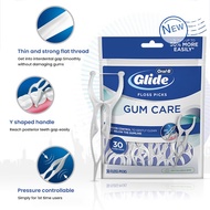 Oral B Glide Floss Picks 30 Pcs Pack Oral B Glide Floss Picks Gum Care Y-shaped 3D Floss Toothpick