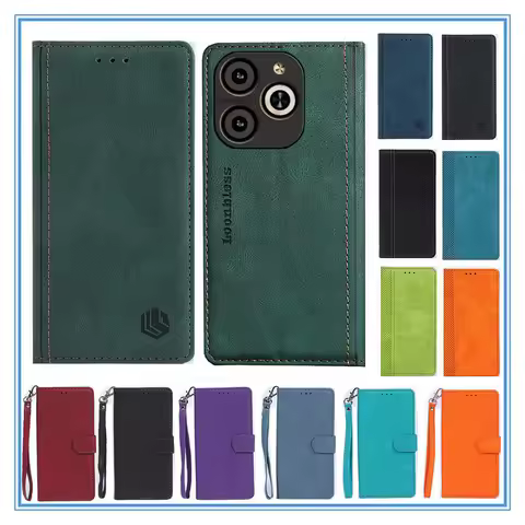 Flip Housing Case For Infinix Smart 8 Phone Case Etui Infinix Smart 8 global Infinix Smart8 Cover Ho