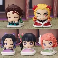 5Pcs Set Kimetsu no Yaiba Figure Tsuyuri Kanawo Kochou Shinobu Rengoku Kyoujurou PVC Demon Slayer Collection Toys