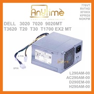DELL T3620 T20 T30 T1700 EX2 MT POWER SUPPLY DELL L290EM-00 H AC290AM-00 290W 8PIN 776VT RVTHD XFXKX