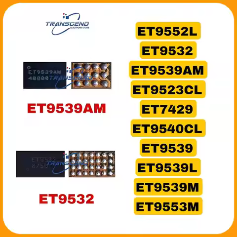 3/5PCS ET9552L ET9532 ET9539AM ET9523CL ET7429 ET9540CL ET9539 ET9539L ET9553M Charging ic for Samsu