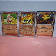 Pokemon TCG- Ethan's Cyndaquil (RH)+ Ethan's Quilava (RH)+ Ethan's Typhlosion (H)-Destined Rivals